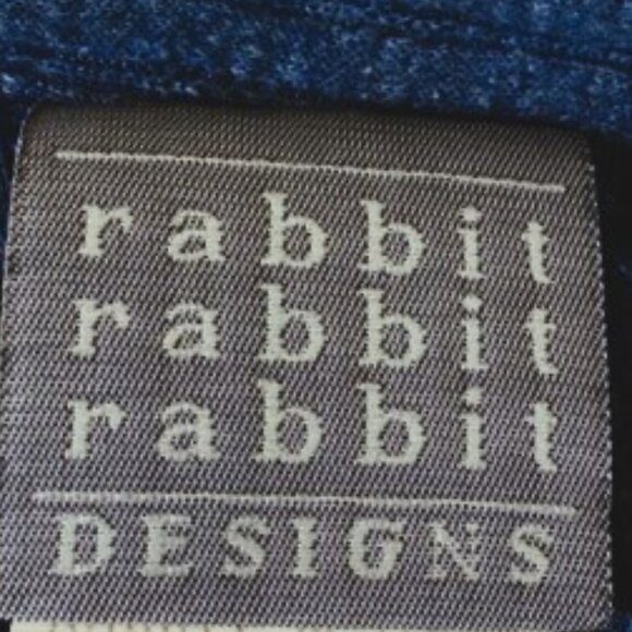 Rabbits Rabbits Rabbits Designs Navy Blue Crop Top - Picture 6 of 6